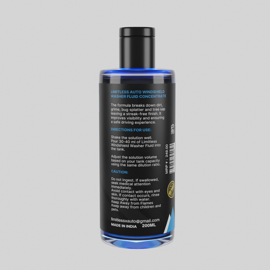 Limitless Auto | Windshield Washer Concentrate 200ML