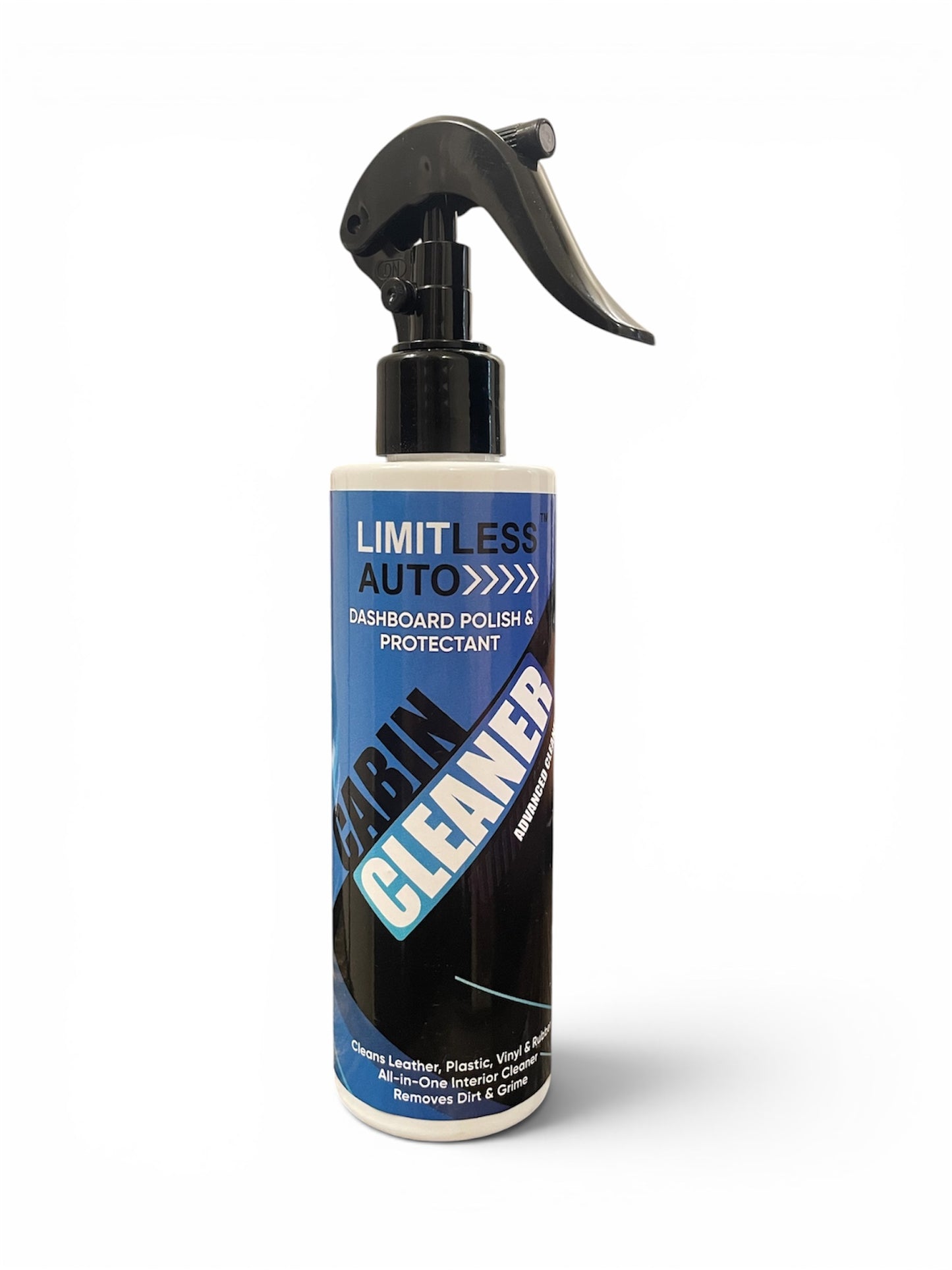 Limitless Auto | Cabin Cleaner Dashboard Polish & Protectant, Cleans Leather, Plastic, Vinyl & Rubber, 200ml (Pack of 1)